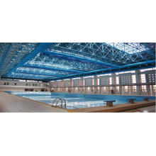 Tampa de alta qualidade e econômica da piscina do telhado do fardo do quadro do metal